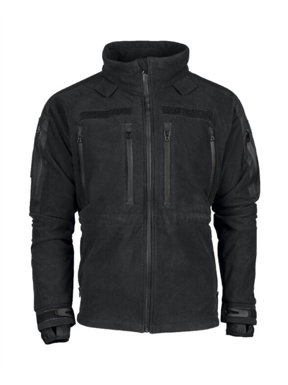MIL-TEC Mil-tec® Plus šalta oru skirta striukė iš fliso 10855602 juoda MIL-TEC Mil-tec® Plus šalta oru skirta striukė iš fliso 10855602 juoda
