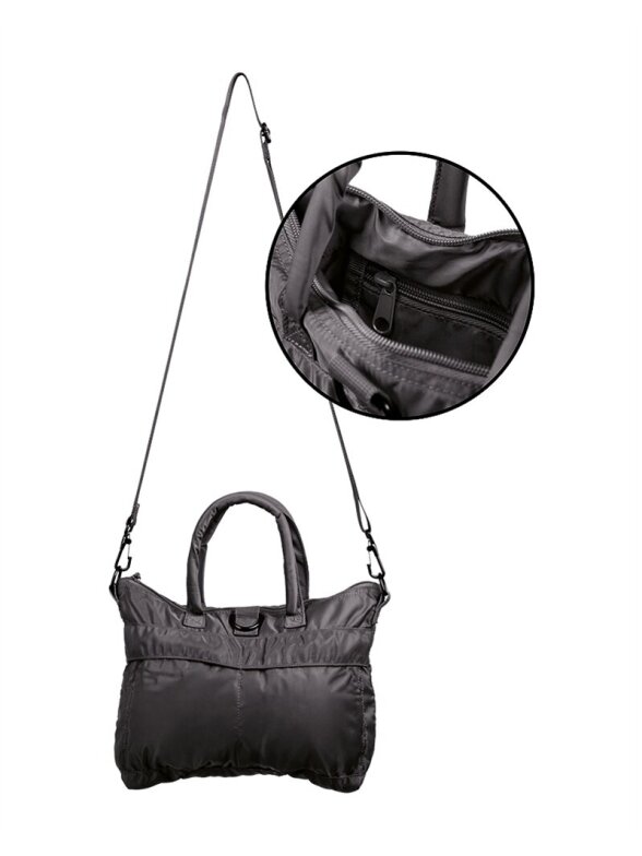 MIL-TEC Mini US Flyer's Helmet Bag su nešiojimo dirželiu juoda