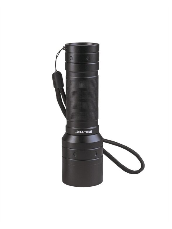 MIL-TEC Mission 520 Flashlight 15153400 juoda
