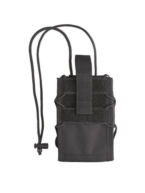 MIL-TEC mobilaus telefono krepšys Molle 13492002 juoda