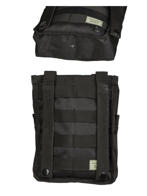 MIL-TEC Molle diržo krepšys Large 13487102 juoda 1