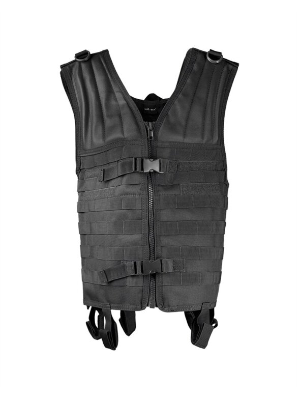 MIL-TEC Molle nešimo liemenė 13462102 juoda MIL-TEC Molle nešimo liemenė 13462102 juoda