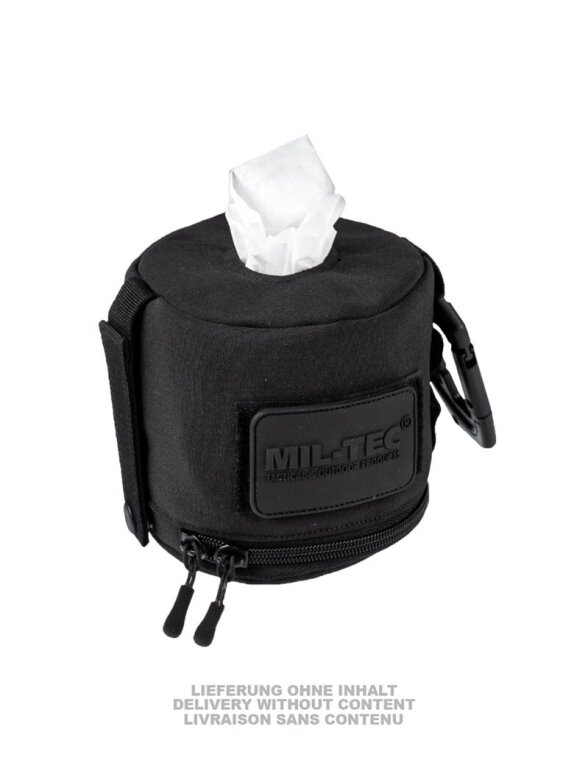 MIL-TEC Molle Tissue Case 16000102 juoda MIL-TEC Molle Tissue Case 16000102 juoda
