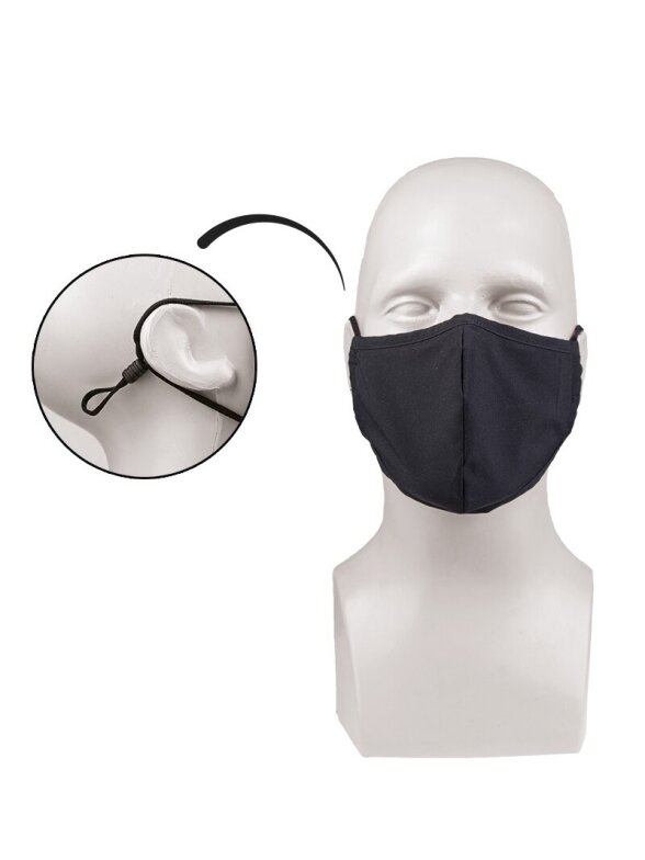MIL-TEC Burnos/nosies apsauga Pes/el plataus kirpimo juoda 1