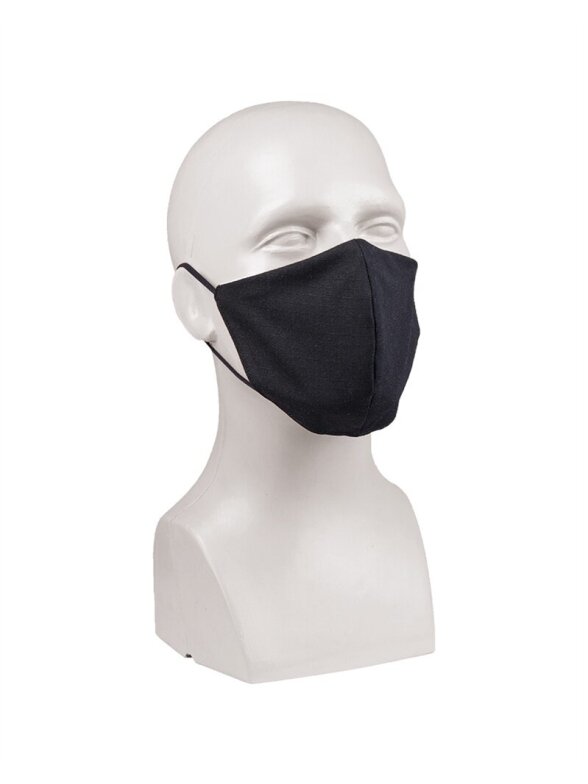 MIL-TEC Burnos/nosies apsauga V-formos juoda