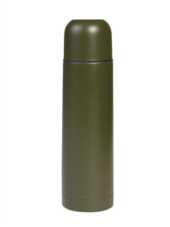 MIL-TEC nerūdijančio plieno termosinis butelis 0,5l alyvžalia MIL-TEC nerūdijančio plieno termosinis butelis 0,5l alyvžalia