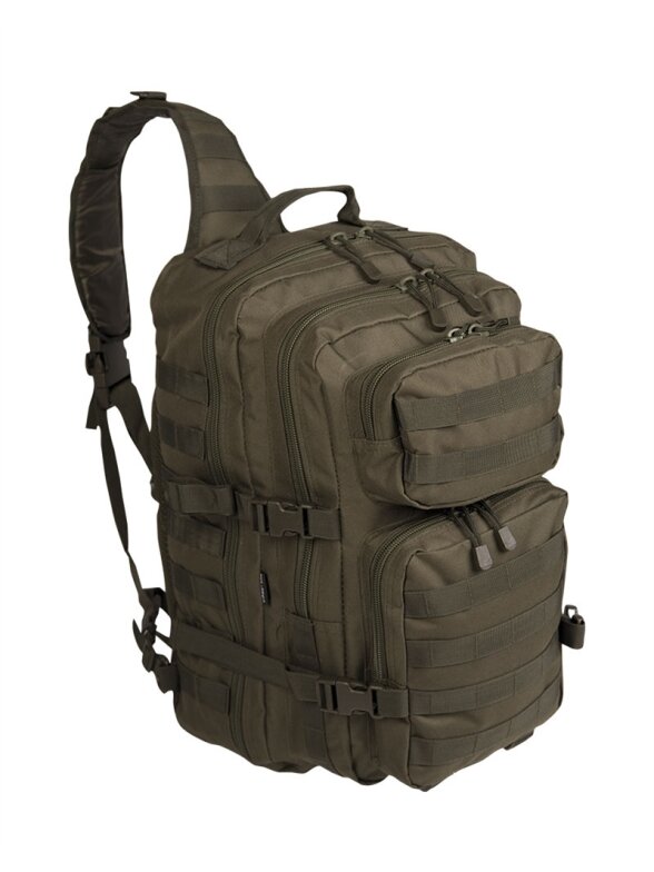 MIL-TEC kuprinė One Strap Assault Large 29L alyvžalia
