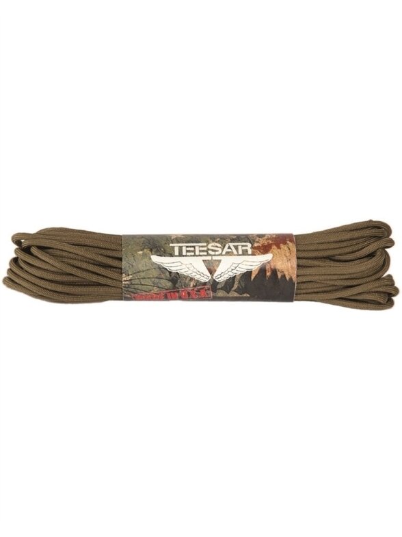 MIL-TEC Paracord 15m 50ft smėlinė MIL-TEC Paracord 15m 50ft smėlinė