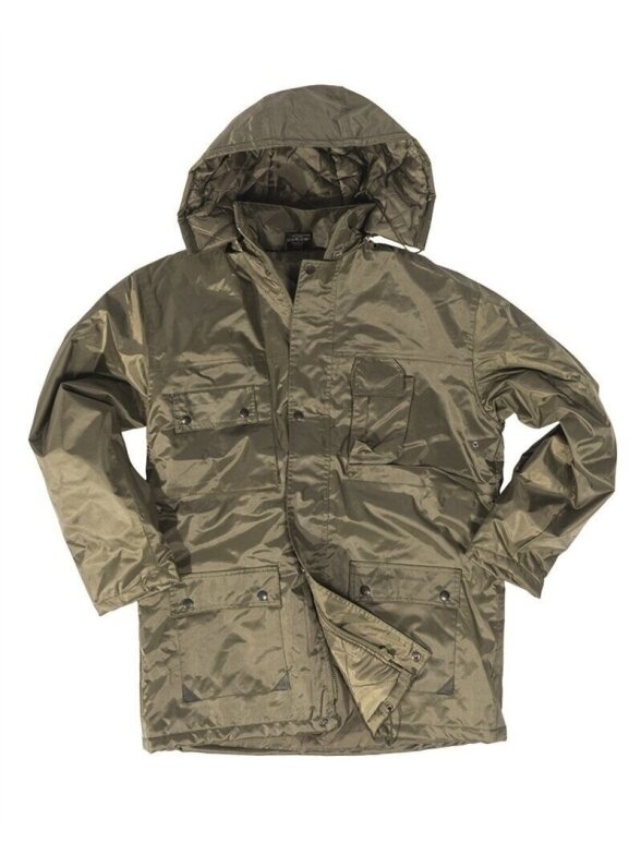 Mil-Tec Parka Dubon su gobtuvu 10150001, alyvžalia Mil-Tec Parka Dubon su gobtuvu 10150001, alyvžalia