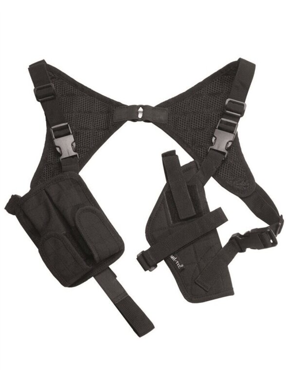 Mil-Tec Pečių dėklas 16131002, juoda Mil-Tec Pečių dėklas 16131002, juoda