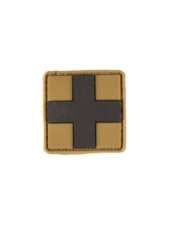 MIL-TEC Pirmos pagalbos pleistras su kabliuku ir kilpa smėlinė 2,5x2,5 cm MIL-TEC Pirmos pagalbos pleistras su kabliuku ir kilpa smėlinė 2,5x2,5 cm