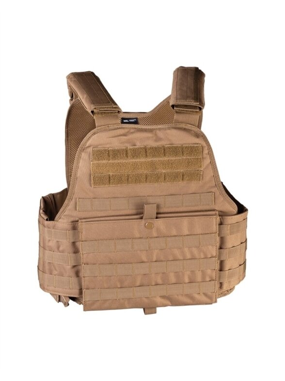 MIL-TEC taktinis liemenė Plate Carrier Vest 13463105 smėlinė