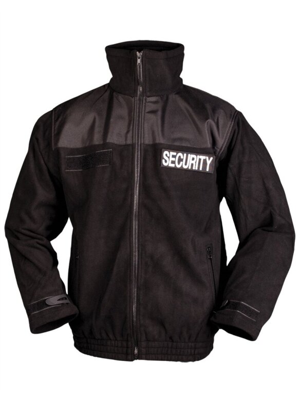 MIL-TEC Security Fleece Jacket 12056002 juoda MIL-TEC Security Fleece Jacket 12056002 juoda