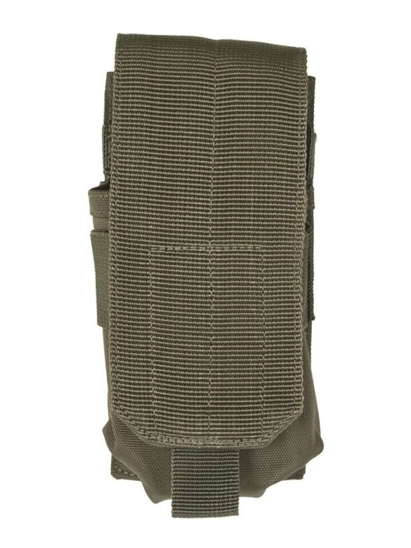 Mil-Tec Vienvietis M4/m16 žurnalo maišelis 13496501, alyvžalia Mil-Tec Vienvietis M4/m16 žurnalo maišelis 13496501, alyvžalia