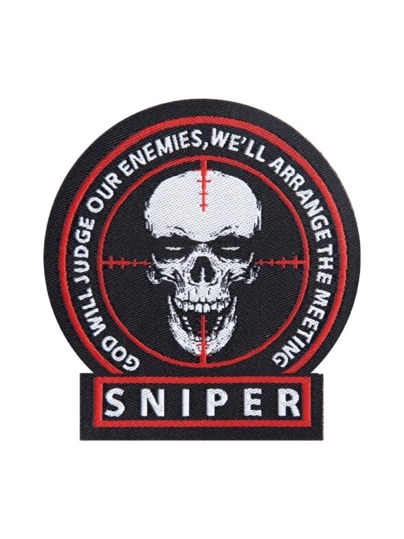 MIL-TEC Sniper Patch tekstilinis nášlapis MIL-TEC Sniper Patch tekstilinis nášlapis