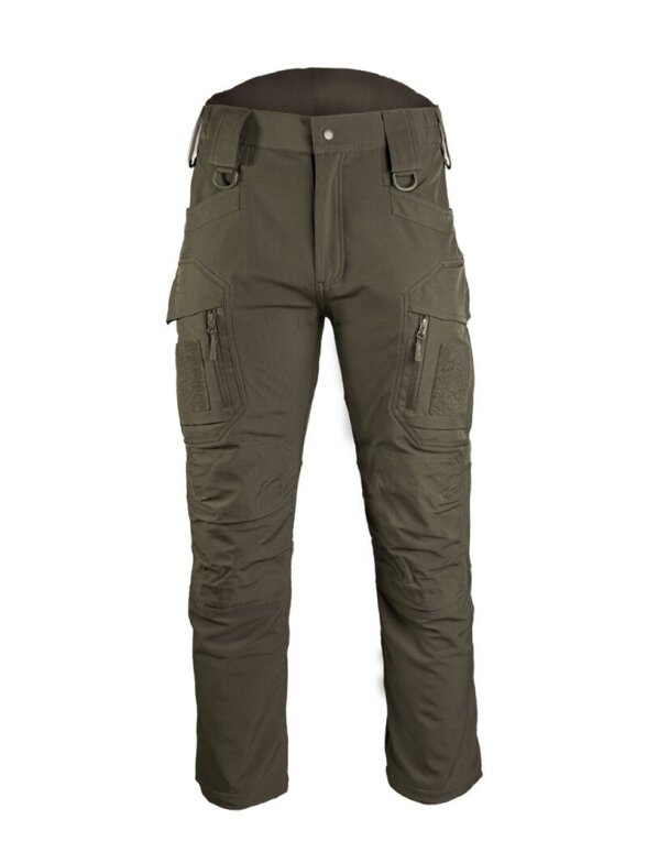 MIL-TEC Softshell kelnės "Assault" 11380012 alyvžalia MIL-TEC Softshell kelnės "Assault" 11380012 alyvžalia