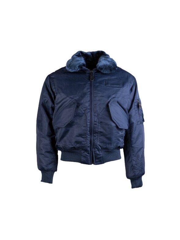 MIL-TEC Swat Dk. Cwu Jacket W.detach.collar 10405003 mėlyna MIL-TEC Swat Dk. Cwu Jacket W.detach.collar 10405003 mėlyna