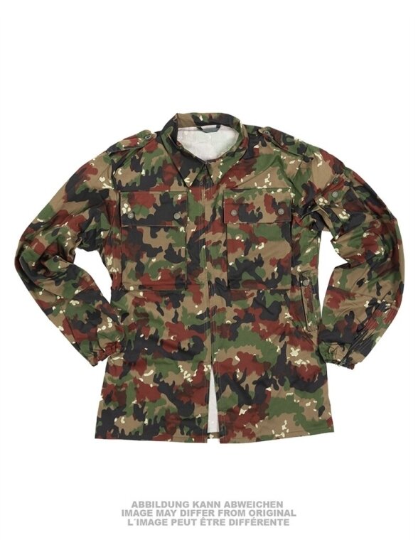 MIL-TEC Swiss M83 Field Jacket kamufliažinė striukė MIL-TEC Swiss M83 Field Jacket kamufliažinė striukė