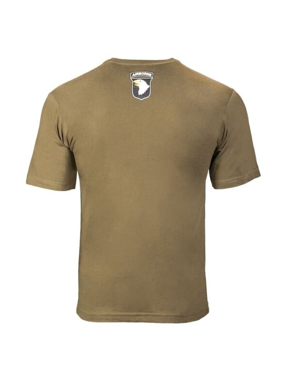 MIL-TEC T-shirt "101st Airborne" alyvžalia 1 MIL-TEC T-shirt "101st Airborne" alyvžalia 1