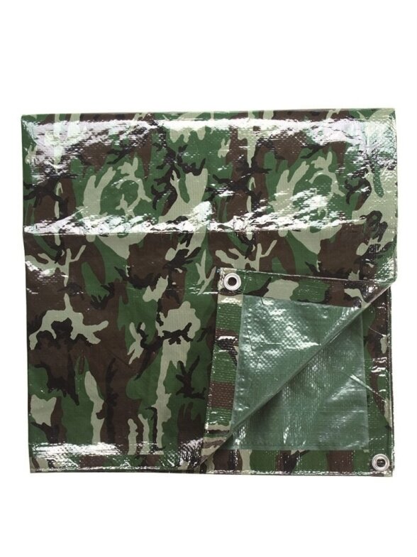 MIL-TEC Tentas-Plandeka 190x300 cm alyvžalia MIL-TEC Tentas-Plandeka 190x300 cm alyvžalia