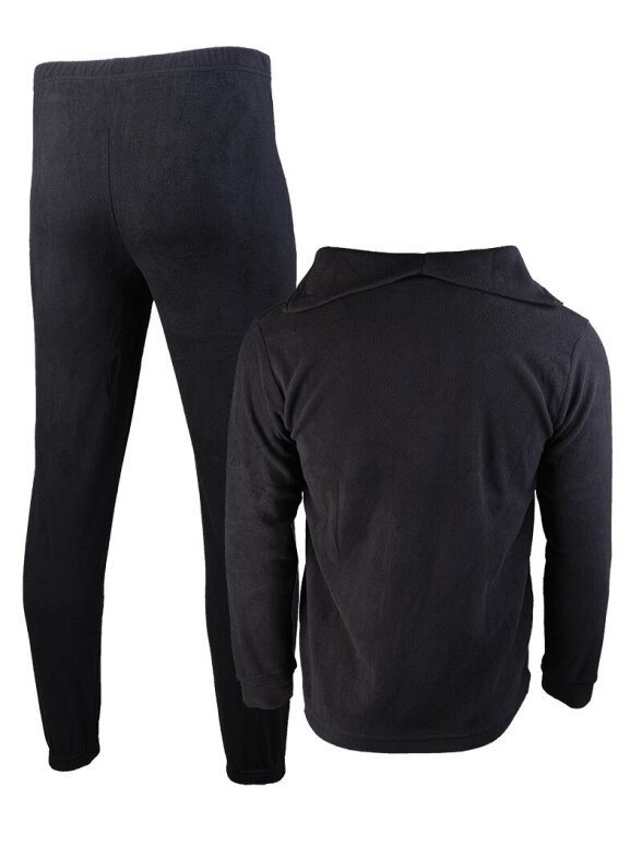 MIL-TEC Thermofleece apatiniai drabužiai su užtrauktuku juoda 1 MIL-TEC Thermofleece apatiniai drabužiai su užtrauktuku juoda 1