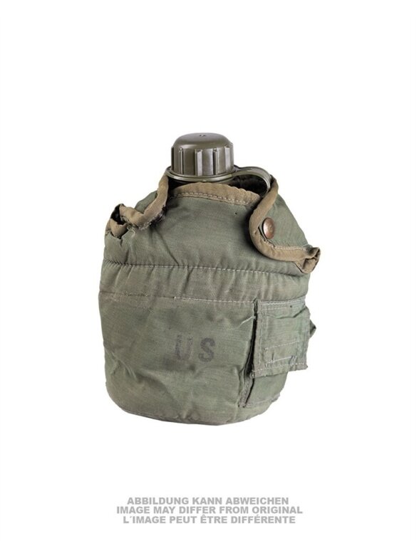 MIL-TEC Us 0,75 Ltr Canteen With Cover Used 91451000