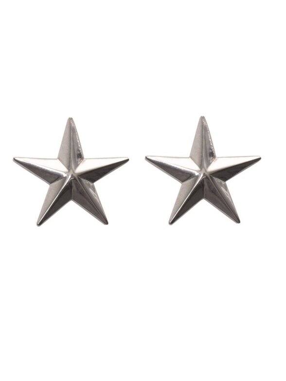MIL-TEC US 1 Star Gen Rank Insignia sidabrinė MIL-TEC US 1 Star Gen Rank Insignia sidabrinė