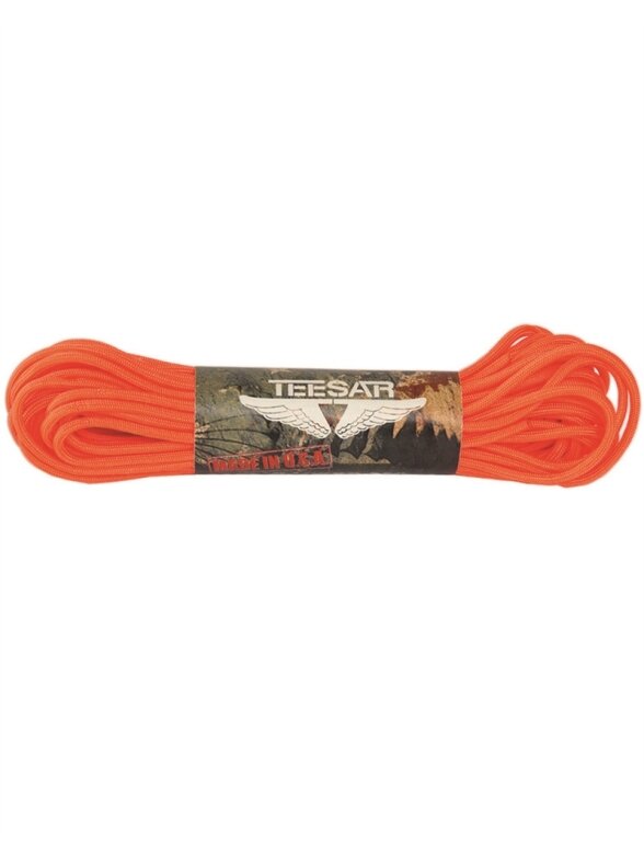 MIL-TEC Paracord US 100ft oranžinė MIL-TEC Paracord US 100ft oranžinė