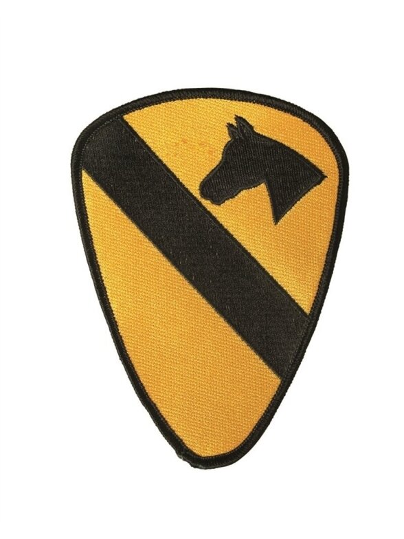 MIL-TEC Us ′1st Cavalry′ Textile Badge 16855800 MIL-TEC Us ′1st Cavalry′ Textile Badge 16855800