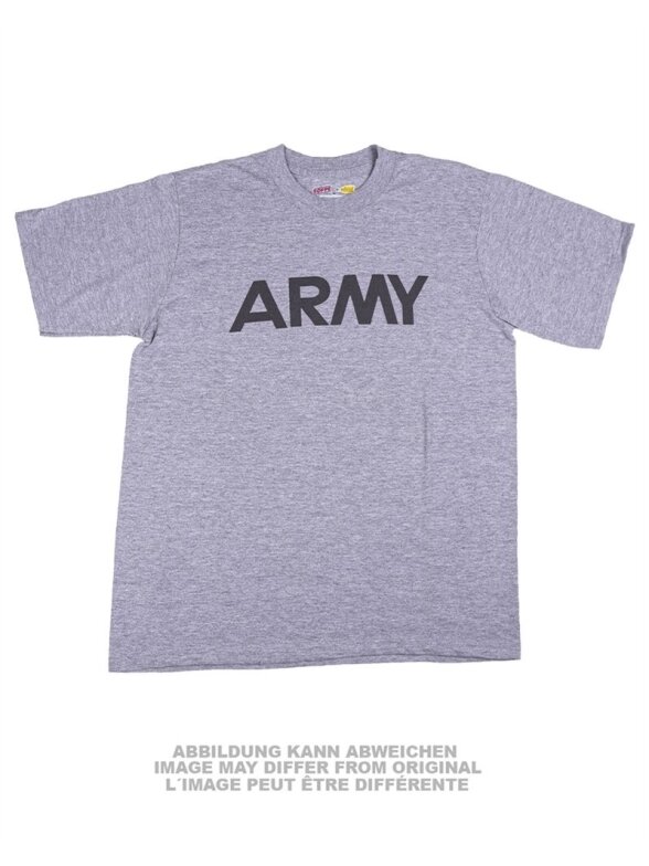 MIL-TEC US Army Gi T-shirt Soffe® pilka S-M