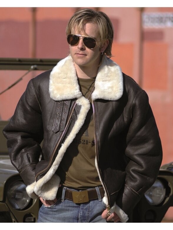 MIL-TEC US B3 Sheepskin Leather Jacket juoda MIL-TEC US B3 Sheepskin Leather Jacket juoda