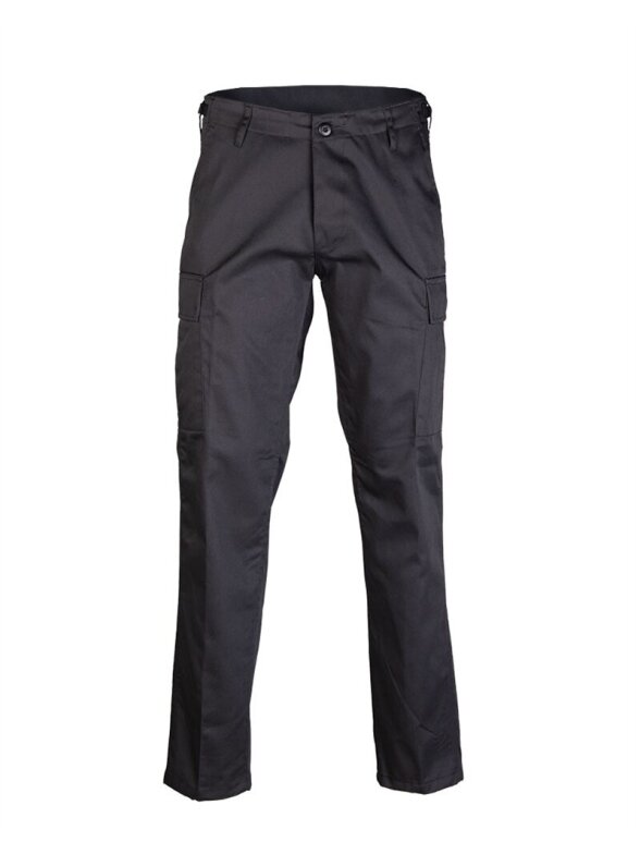 MIL-TEC US BDU lauko kelnės "Straight Cut" juoda MIL-TEC US BDU lauko kelnės "Straight Cut" juoda