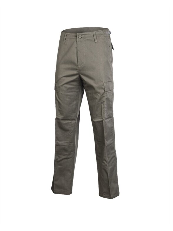 MIL-TEC Ranger kelnės US BDU stiliaus alyvžalios MIL-TEC Ranger kelnės US BDU stiliaus alyvžalios