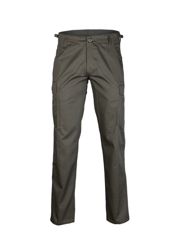 MIL-TEC taktinės kelnės US BDU Style Straight Cut alyvžalia