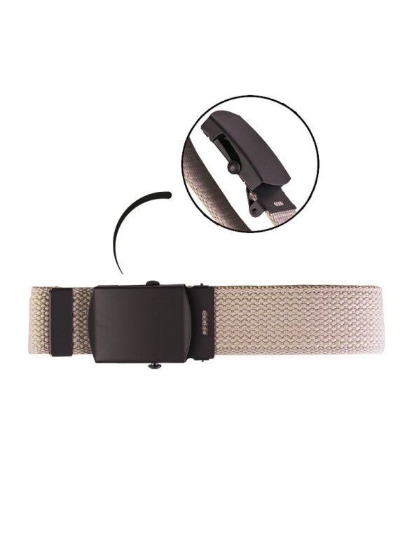 MIL-TEC diržas US Belt Cotton Buckle juoda 1 MIL-TEC diržas US Belt Cotton Buckle juoda 1