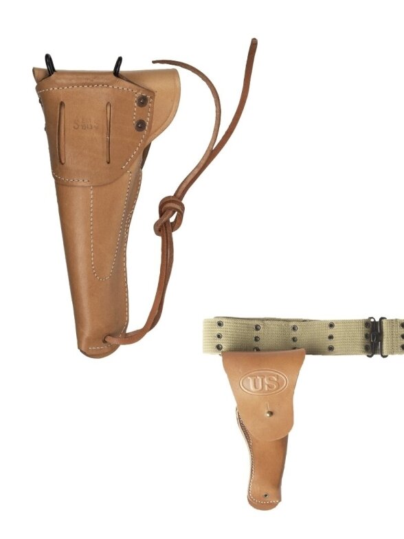 MIL-TEC dirželio dėklas US Brown M12 (repro) 1 MIL-TEC dirželio dėklas US Brown M12 (repro) 1