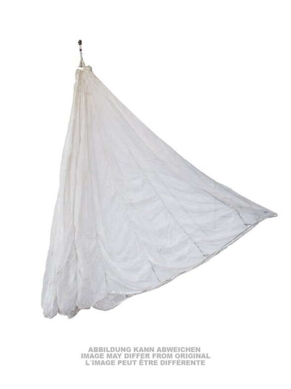 Mil-Tec US Canopy T10r be laidų 24 pėd. Naudota 91444700, balta