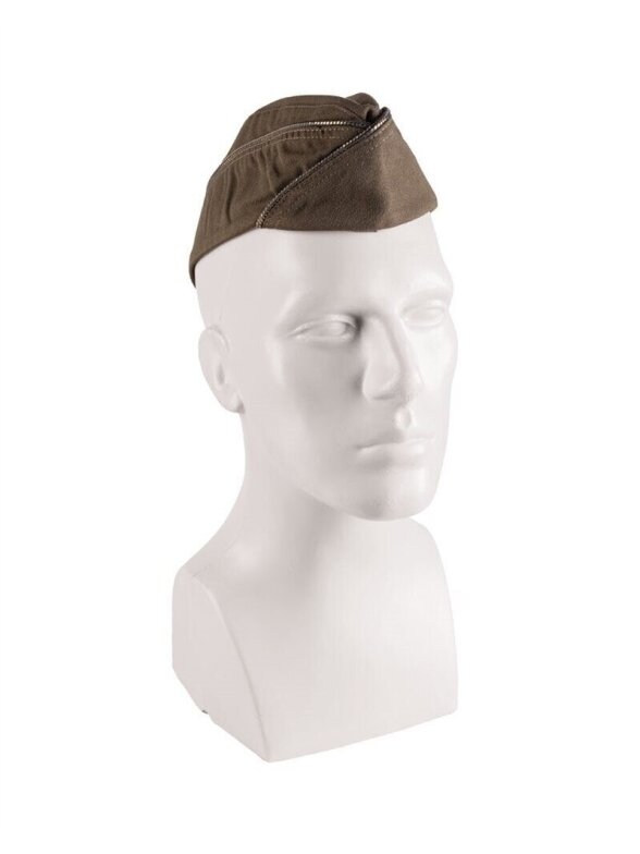 Mil-Tec JAV moteriška vilnonė kepurė Garrison (reprodukcija) 18548500, alyvžalia 1
