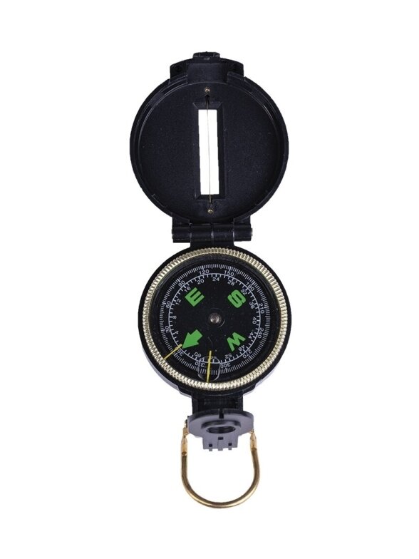 Mil-Tec JAV kompaso (inžinieriaus) plastikinis dėklas 15796000, juoda 1
