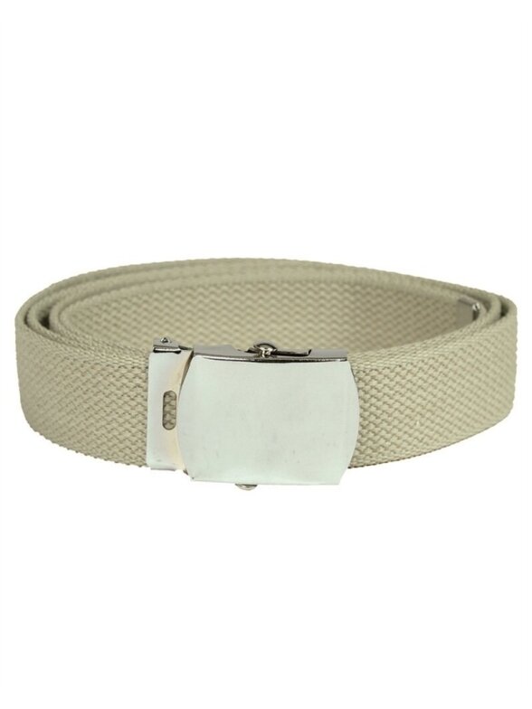 MIL-TEC US Cotton Web Belt 13110004 smėlinė MIL-TEC US Cotton Web Belt 13110004 smėlinė
