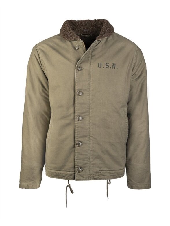 MIL-TEC US Deck Jacket N-1 10320001 alyvžalia