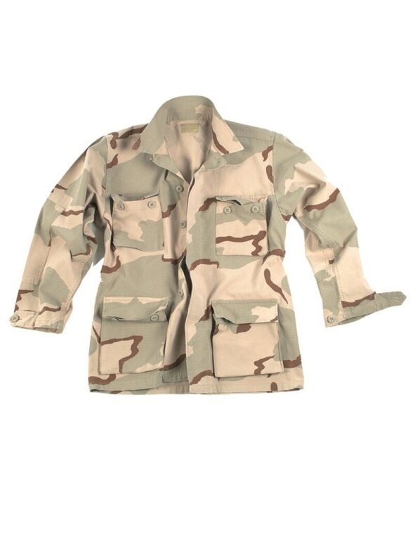 MIL-TEC US Desert BDU Style R/S C.pw. Field Jack smėlinė MIL-TEC US Desert BDU Style R/S C.pw. Field Jack smėlinė