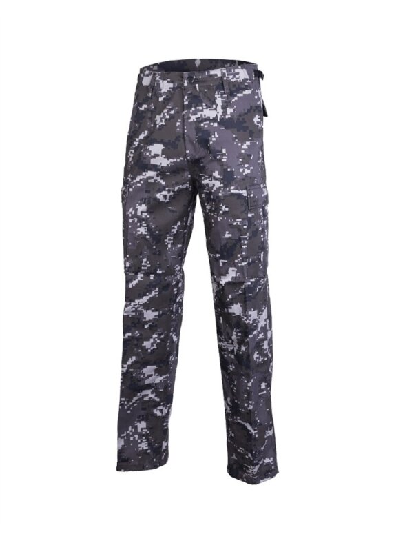 MIL-TEC US Dig.BDU stiliaus lauko kelnės juoda MIL-TEC US Dig.BDU stiliaus lauko kelnės juoda
