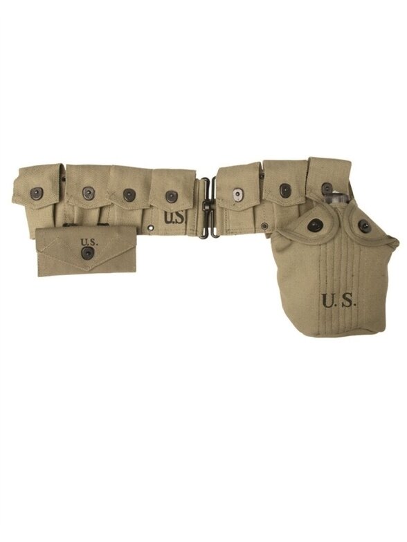 MIL-TEC US Garand diržas (repro) smėlinė MIL-TEC US Garand diržas (repro) smėlinė