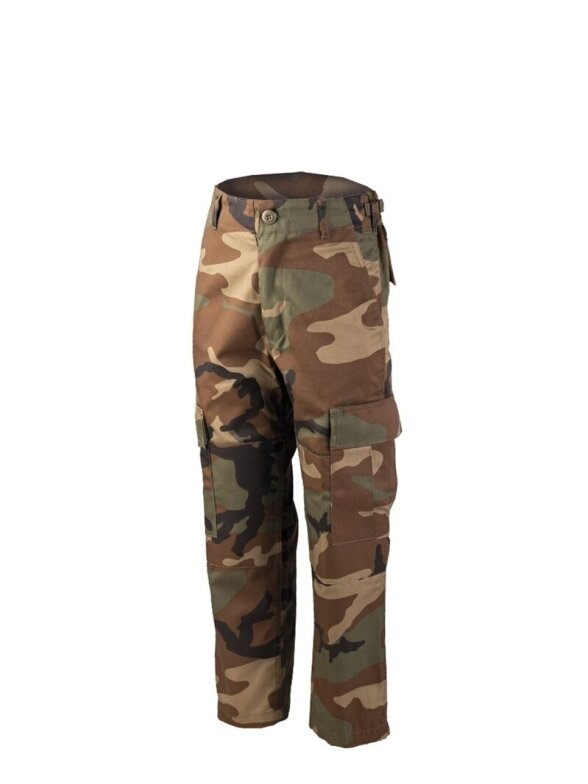 MIL-TEC US Kids BDU Style kelnės alyvžalios MIL-TEC US Kids BDU Style kelnės alyvžalios