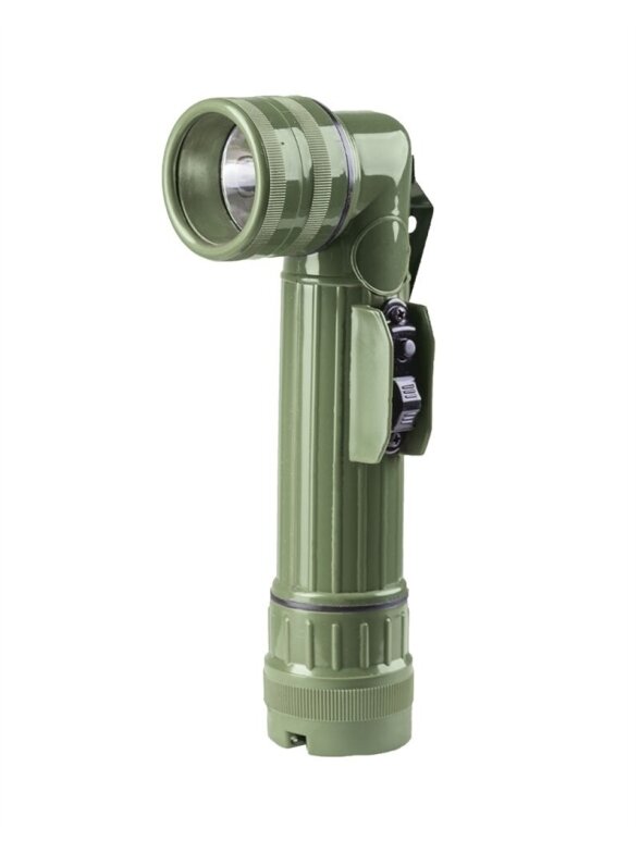 MIL-TEC žibintuvėlis US Large (2D) Anglehead alyvžalia MIL-TEC žibintuvėlis US Large (2D) Anglehead alyvžalia