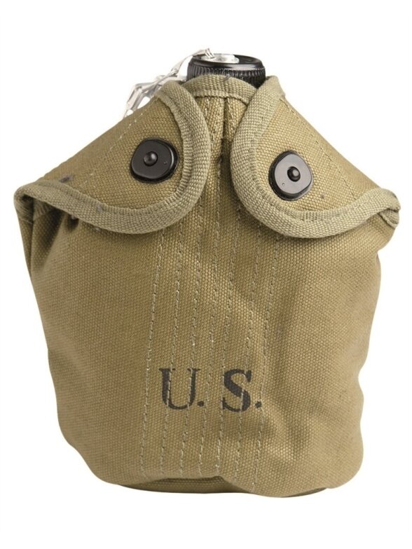 MIL-TEC US M10 gertuvės dangtelis (repro) smėlinė MIL-TEC US M10 gertuvės dangtelis (repro) smėlinė