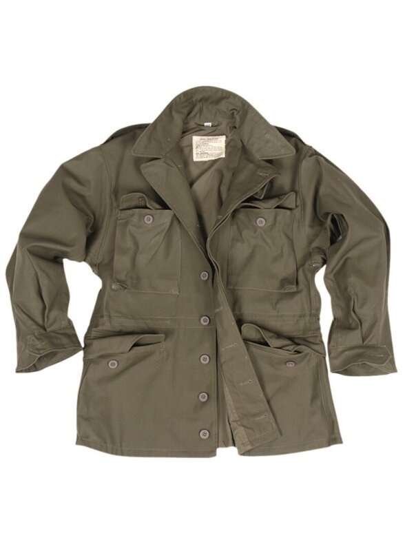 MIL-TEC US M43 Field Jacket (repro) alyvžalia MIL-TEC US M43 Field Jacket (repro) alyvžalia