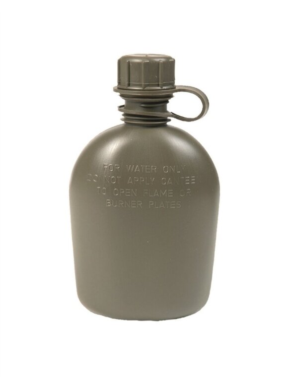 MIL-TEC plastikinis kanistelis 1qt be dangčio alyvžalia MIL-TEC plastikinis kanistelis 1qt be dangčio alyvžalia