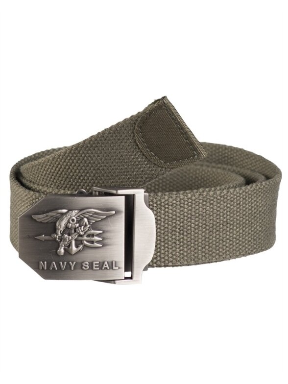 MIL-TEC US Seal diržas 38 mm alyvžalia